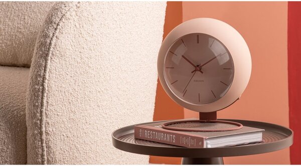 Zegar stołowy ø 21 cm Nirvana Globe – Karlsson