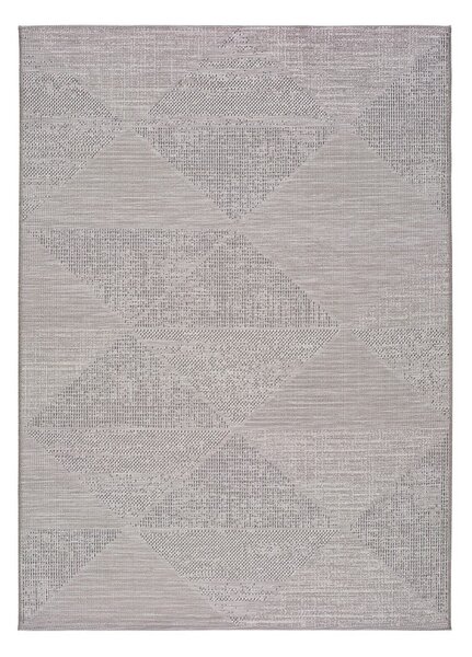 Szary dywan odpowiedni na zewnątrz Universal Macao Gray Wonder, 77x150 cm