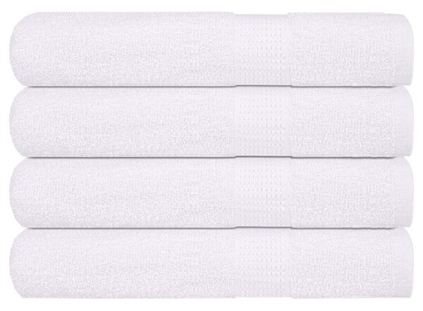 Ręczniki, frogn, 4 szt., białe, 100x200 cm, 360 g/m²