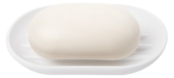 Biała plastikowa mydelniczka Touch – Umbra