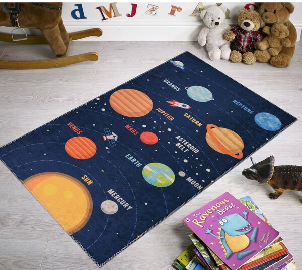 Dywan dziecięcy 100x160 cm Solar System – Vitaus