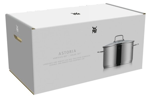Zestaw garnków 9 szt. ze stali nierdzewnej Astoria – WMF