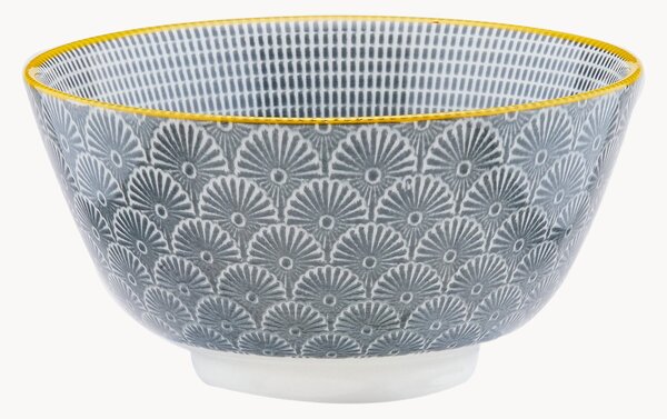 Komplet miseczek z porcelany Pattern, 6 elem
