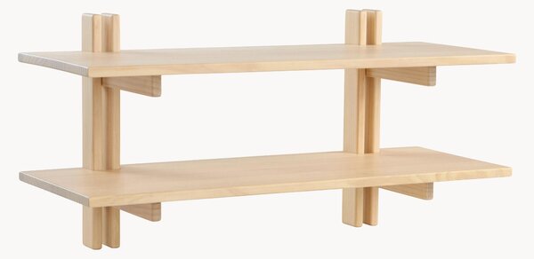 Półka ścienna z drewna sosnowego Guji