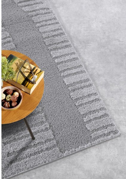 Szary dywan 160x235 cm Bartoux Light Grey – Elle Decoration