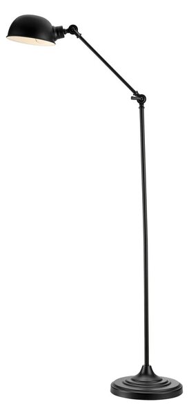 Czarna lampa stojąca (wysokość 143 cm) Portland – Markslöjd