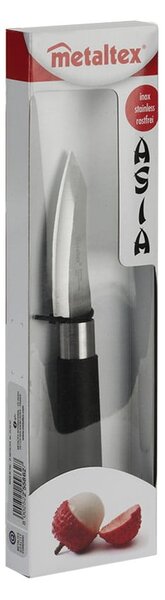 Nożyk ze stali nierdzewnej do warzyw Metaltex Asia, dł. 19 cm