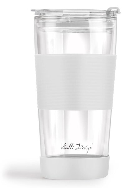 Biały kubek termiczny 600 ml Fuori – Vialli Design