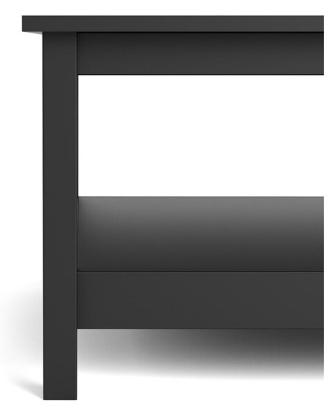 Czarny stolik 81x81 cm Madrid – Tvilum