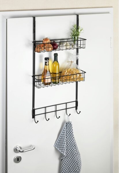 Półka na drzwi Wenko Rack Black