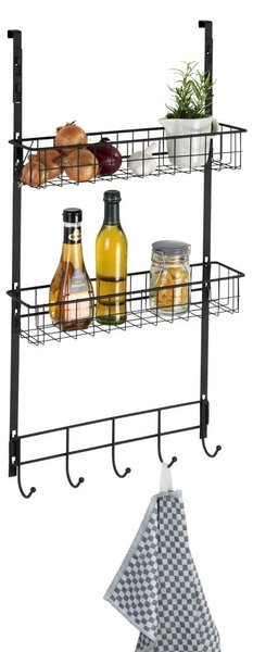 Półka na drzwi Wenko Rack Black