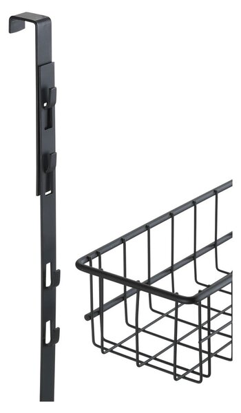 Półka na drzwi Wenko Rack Black