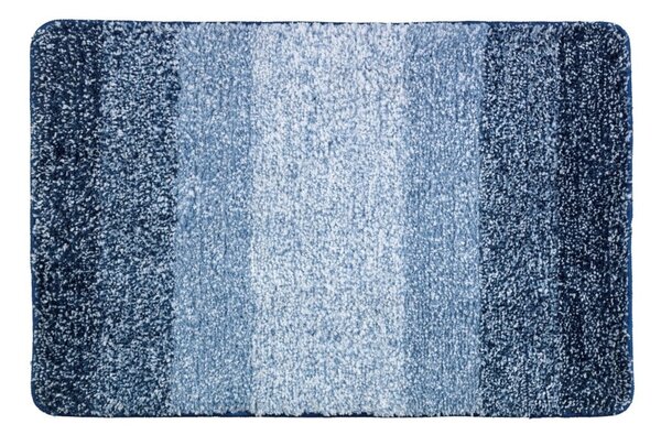 Niebieski dywanik łazienkowy Wenko Luso, 60x90 cm