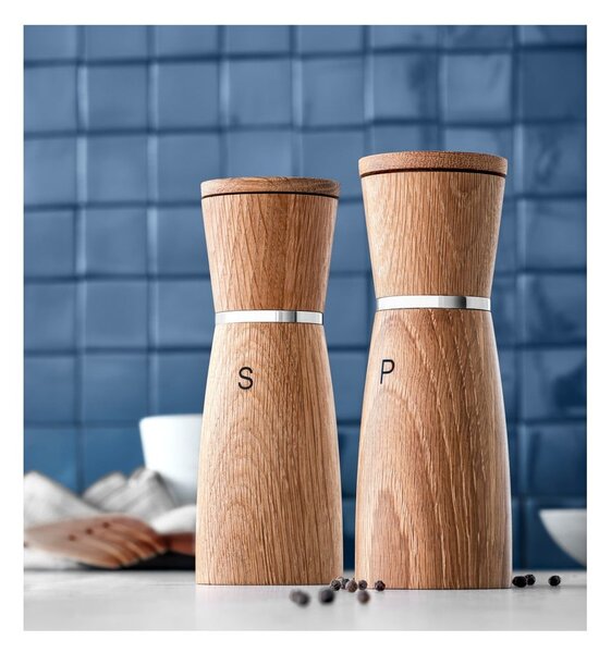 Komplet 2 ceramicznych młynków do soli i pieprzu WMF Nature