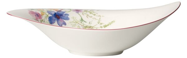 Biała porcelanowa miska na sałatkę z motywem kwiatów Villeroy & Boch Mariefleur Serve, 1,15 l