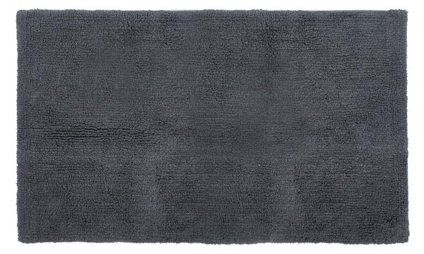 Szary bawełniany dywanik łazienkowy Tiseco Home Studio Luca, 60x100 cm