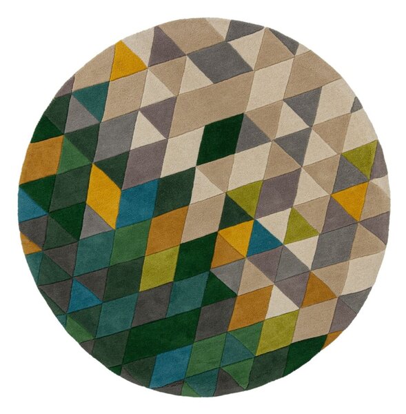 Wełniany dywan Flair Rugs Prism, ⌀ 160 cm