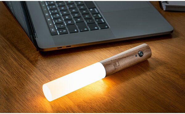 Brązowy kinkiet LED na USB Baton – Gingko