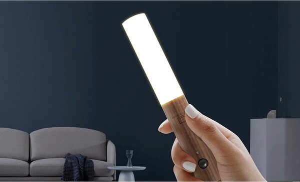 Brązowy kinkiet LED na USB Baton – Gingko