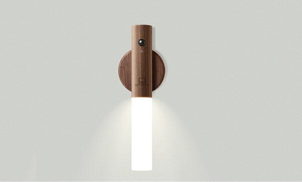 Brązowy kinkiet LED na USB Baton – Gingko