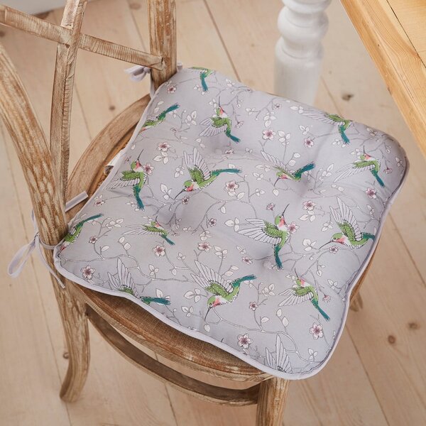 Poduszka na krzesło 34x36 cm Hummingbirds – Cooksmart ®