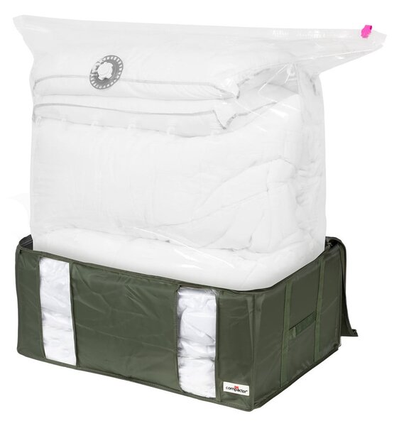 Tekstylny pojemnik do przechowywania ubrań próżniowy 65x45x27 cm Ecologik – Compactor