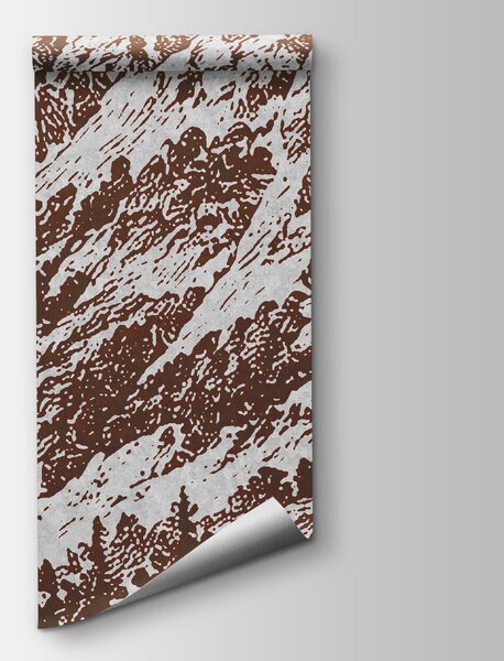Fototapeta Pasmo górskie z drzewami i jeziorem, Fototapety Natura, Popularne Fototapety, t00968 - Tapeko.pl