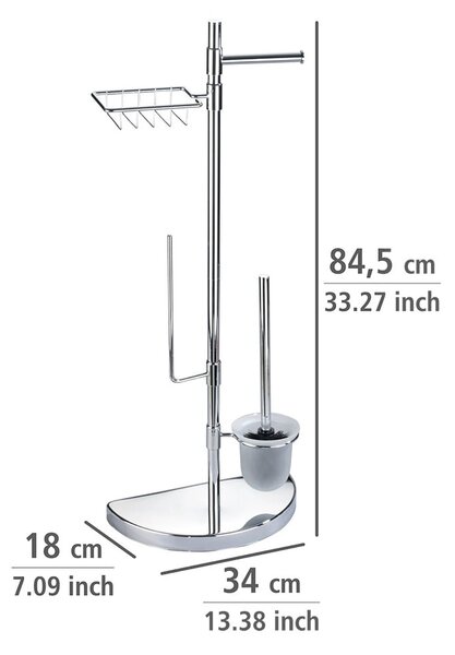 Zestaw łazienkowy Maximex Silver