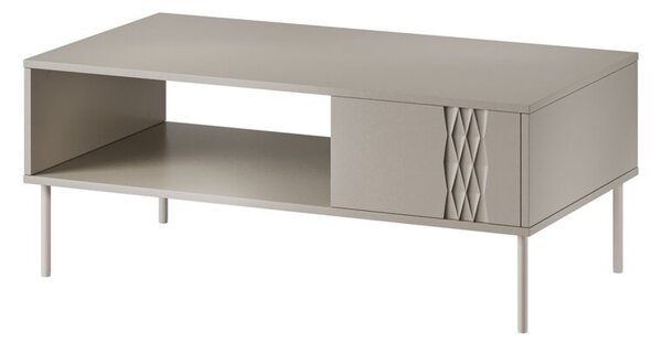 Ława CAMA MEBLE Tresse 110x60x40 cm Beżowy