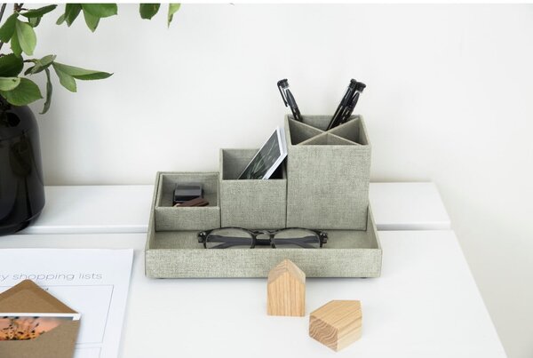 Beżowy 4-częściowy przybornik Bigso Box of Sweden Lena