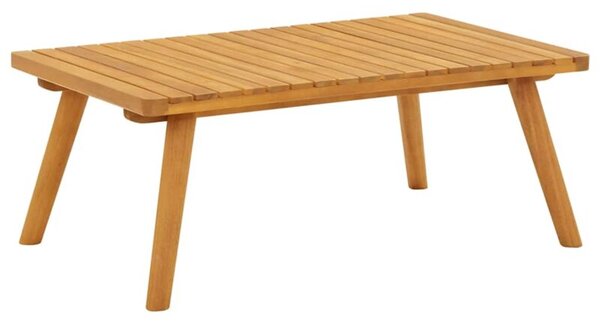 Ogrodowy stolik kawowy, 90x55x35 cm, lite drewno akacjowe