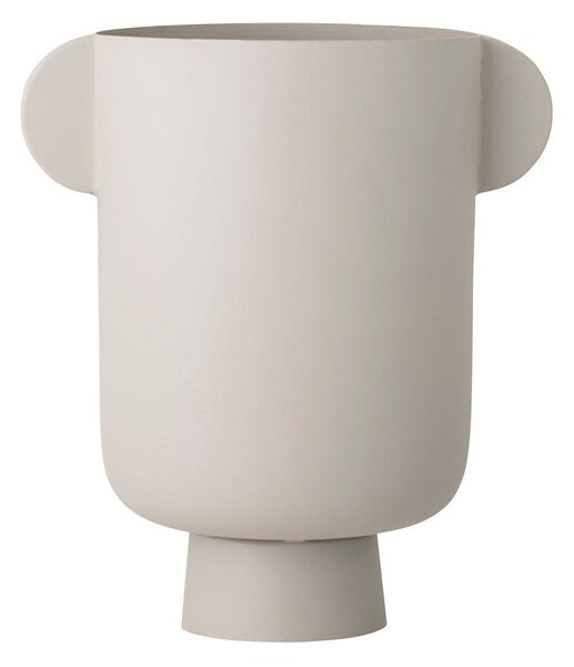 Szary metalowy wazon Bloomingville Irie, wys. 29 cm