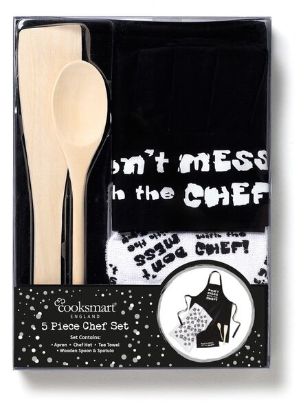 5-częściowy zestaw dla kucharzy Cooksmart ® Don't Mess With The Chef