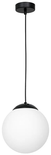 Metalowa czarna lampa wisząca E4-B82