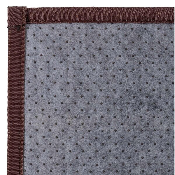 Ciemnobrązowy bambusowy dywan 60x90 cm – Casa Selección