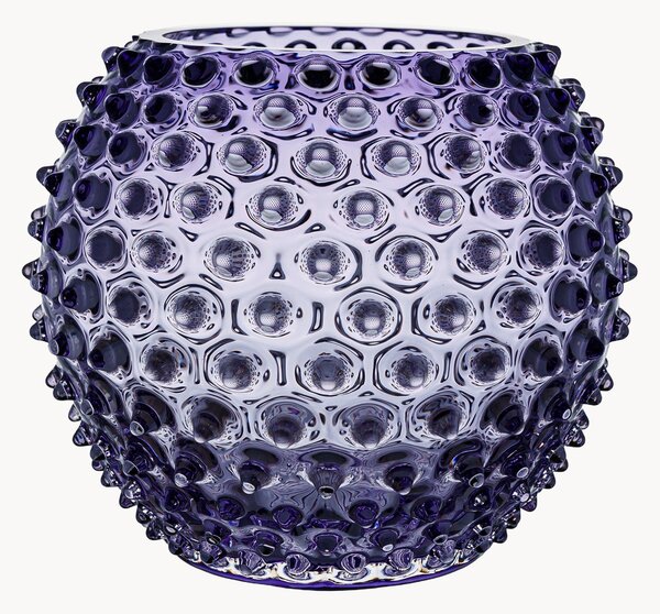 Wazon ze szkła dmuchanego Opaline Hobnail
