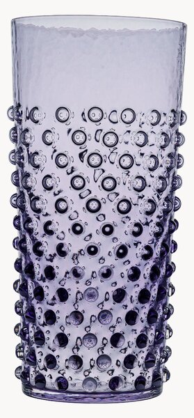 Komplet szklanek ze szkła dmuchanego Opaline Hobnail, 2 elem