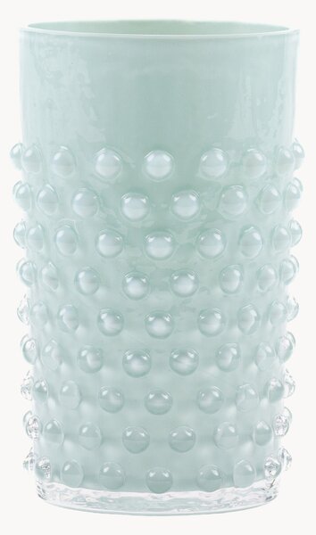 Komplet szklanek ze szkła dmuchanego Opaline Hobnail, 6 elem
