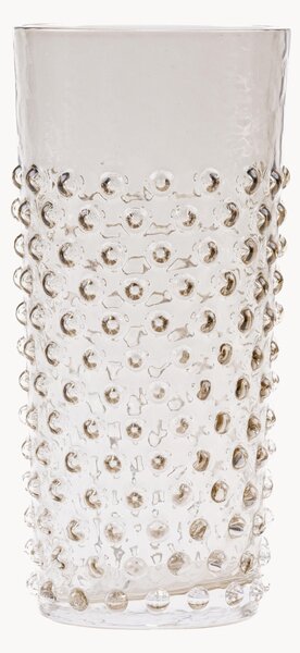 Komplet szklanek ze szkła dmuchanego Hobnail, 2 elem