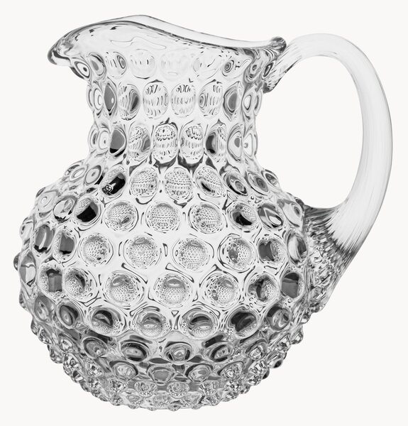 Dzbanek ze szkła dmuchanego Opaline Paris Hobnail, 500 ml
