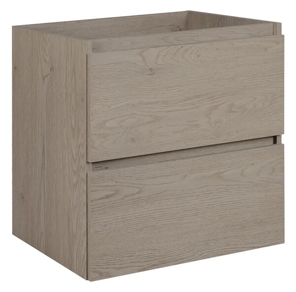 Wisząca szafka łazienkowa ciemny dąb 60 cm R6-D50