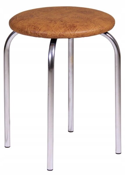 Taboret do kuchni kolor odcienie brązu FURNITEX CHICO 2