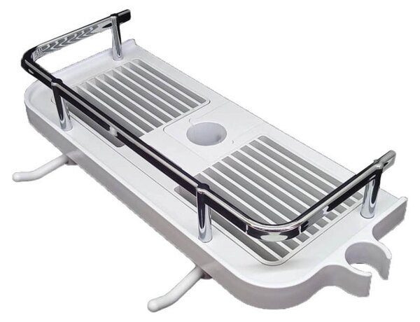 Półka pod prysznic Easy Clip – biała