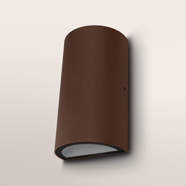 OSRAM Kinkiet zewnętrzny ENDURA STYLE, brązowy / rdzawy, aluminium, nowoczesny