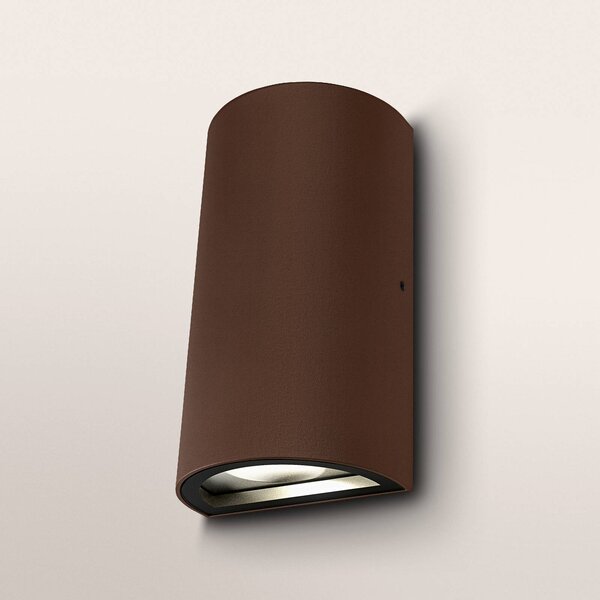OSRAM Kinkiet zewnętrzny ENDURA STYLE, brązowy / rdzawy, aluminium, nowoczesny