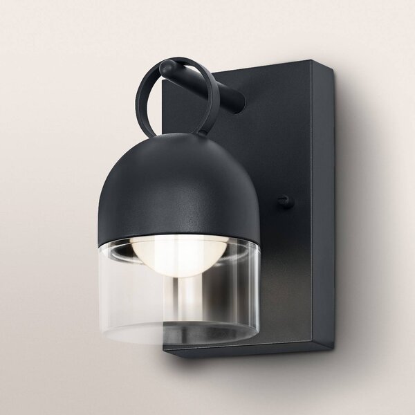 OSRAM Kinkiet zewnętrzny ENDURA CLASSIC COWBELL, aluminiowy / szary / cynkowy, aluminium, nowoczesny
