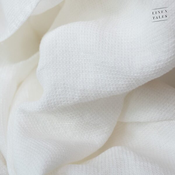 Biały lniany ręcznik 65x45 cm – Linen Tales
