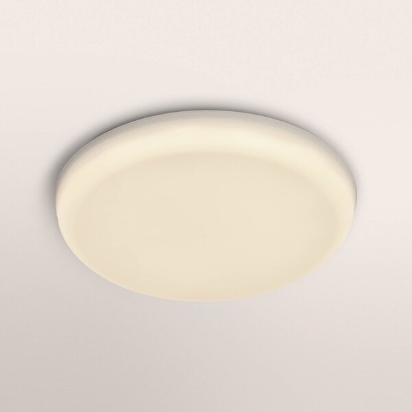 OSRAM Oprawa wpuszczana LED SLIM, Ø 17 cm, biała, metalowa, 3 000 K SLIM, biały / opal, salon / jadalnia, metal