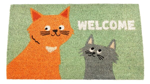 Wycieraczka z włókna kokosowego 43x73 cm Nine Lives – Rex London