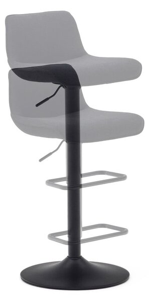 Czarne hokery zestaw 2 szt. 103 cm Zenda – Kave Home